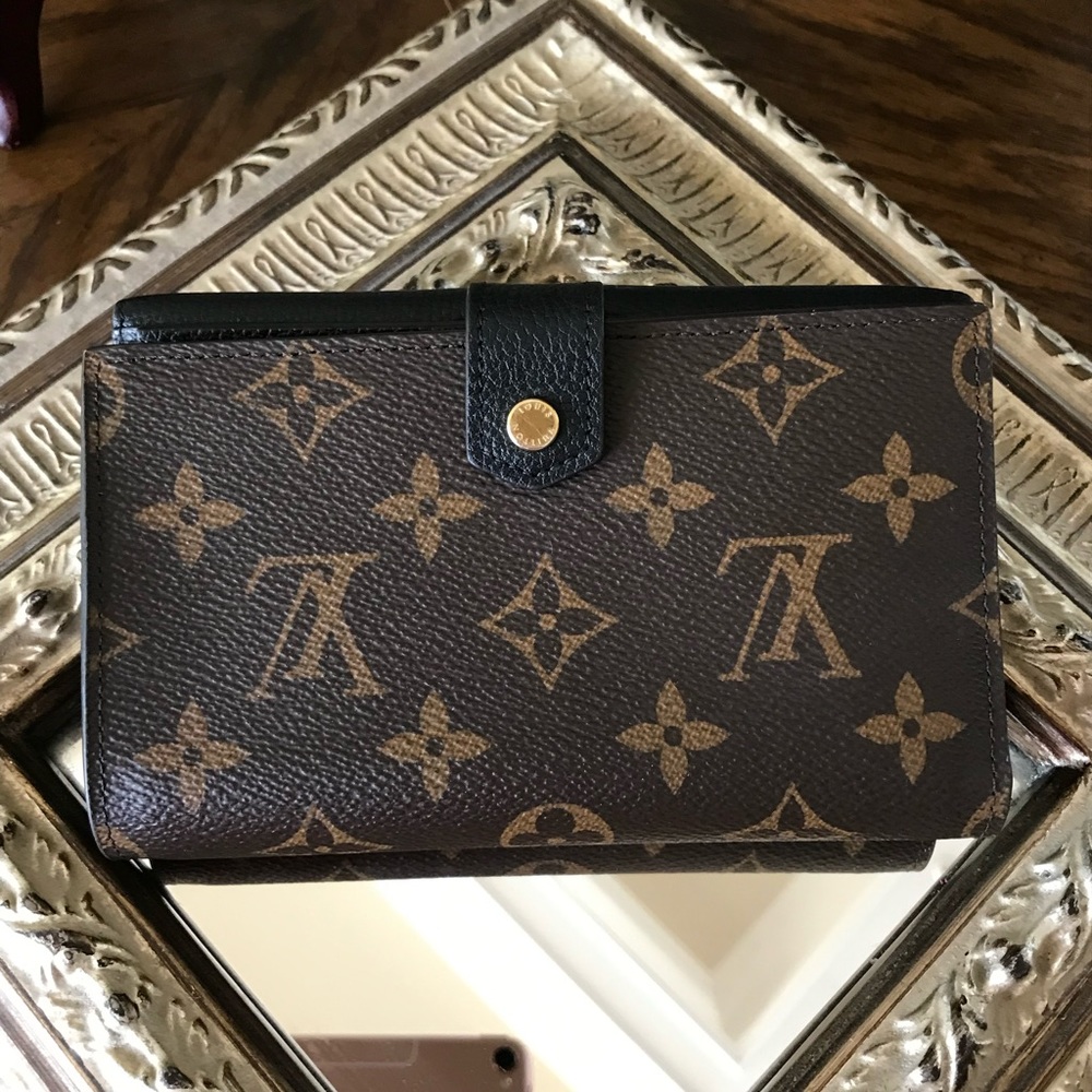 Exquisite Louis Vuitton Pallas Noir Compact  Wallet - Picture 5 of 16